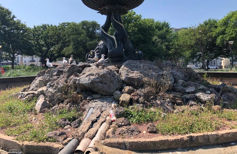 Steine fountain