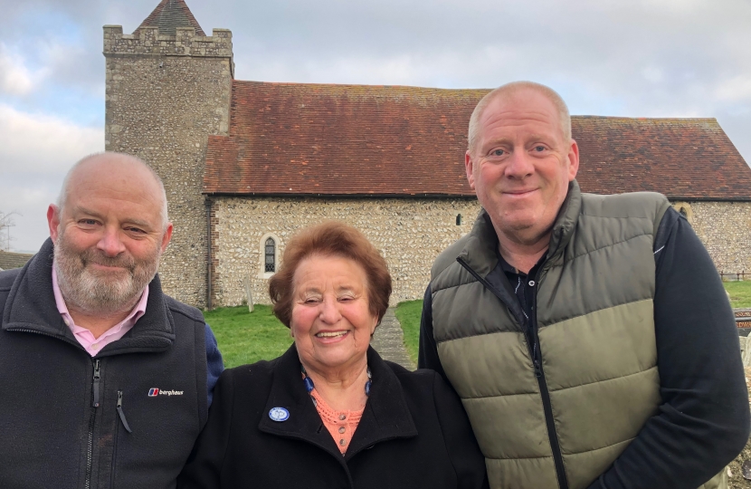 Tim Hodges, Dawn Barnett & Nick Lewry 