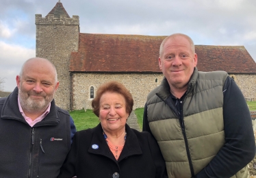 Tim Hodges, Dawn Barnett & Nick Lewry 